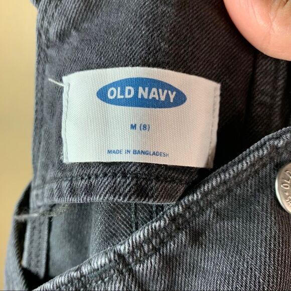 Old Navy girls black wash distressed overalls‎ - Picture 10 of 11